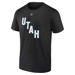 Clayton Keller Utah Mammoth Fanatics Authentic Stack Name & Number T-Shirt - Black | Fanatics sale