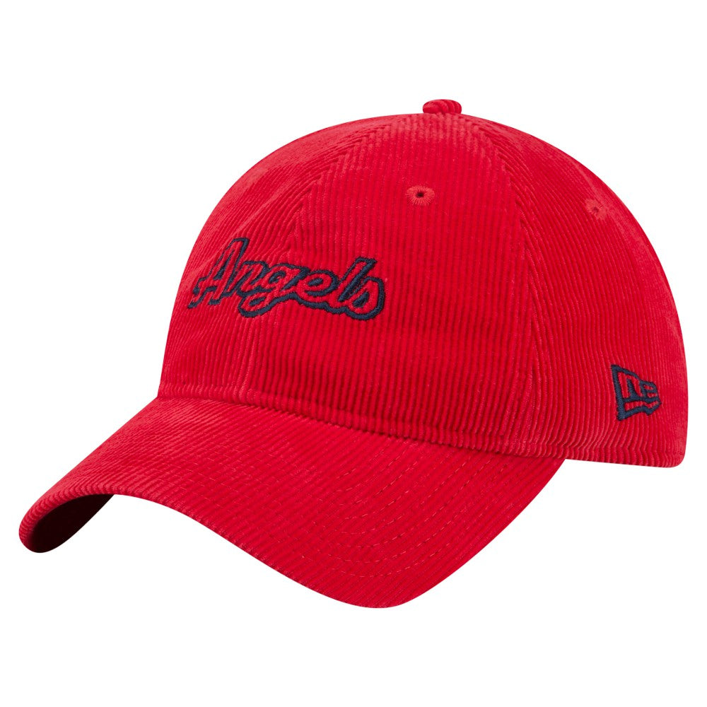 Los Angeles Angels New Era Women's Corduroy 9TWENTY Adjustable Hat Sale