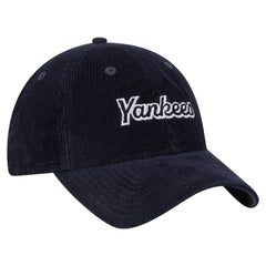 New York Yankees New Era Women's Corduroy 9TWENTY Adjustable Hat Discount
