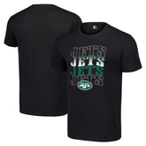 New York Jets Starter Four Name T-Shirt - Black - NFL