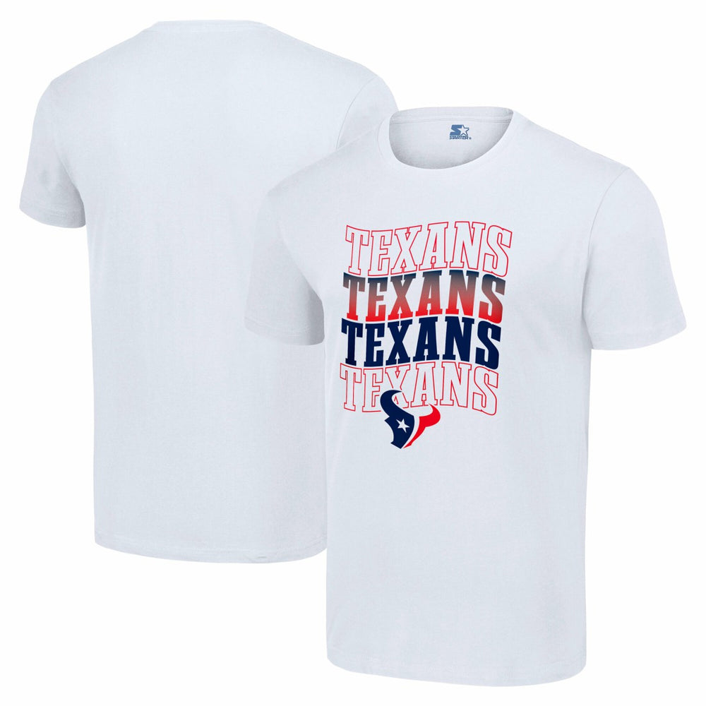 Houston Texans Starter Four Name T-Shirt - White - NFL