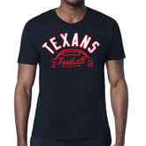 Houston Texans Starter Half Ball Logo T-Shirt - Navy - NFL