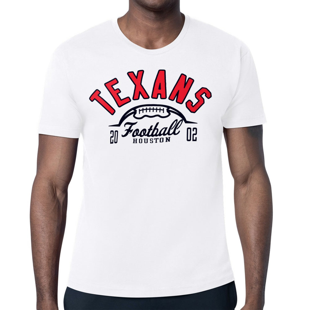 Houston Texans Starter Half Ball Logo T-Shirt - White - NFL