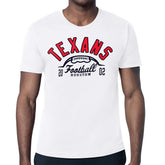 Houston Texans Starter Half Ball Logo T-Shirt - White - NFL