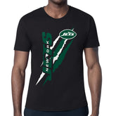 New York Jets Starter Color Scratch T-Shirt - Black - NFL