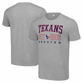 Houston Texans Starter Distressed Graphic T-Shirt - Heather Gray - NFL