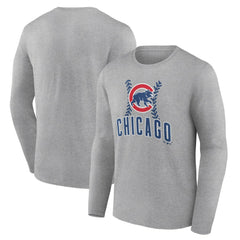 Chicago Cubs Fastball Long Sleeve T-Shirt Sale