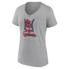 St. Louis Cardinals Women's Fastball V-Neck T-Shirt for sale