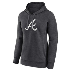 Atlanta Braves Women's Monochrome Pullover Hoodie Online