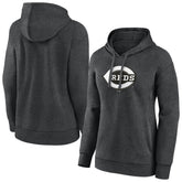Cincinnati Reds Women's Monochrome Pullover Hoodie Online