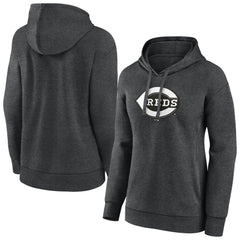 Cincinnati Reds Women's Monochrome Pullover Hoodie Online