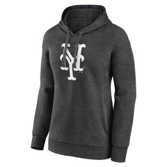 New York Mets Women's Monochrome Pullover Hoodie Outlet