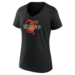 Baltimore Orioles Women's Stellar V-Neck T-Shirt for sale