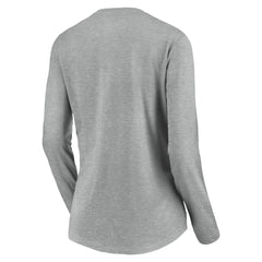Cincinnati Reds Women's Evanston Stencil Long Sleeve V-Neck T-Shirt for sale