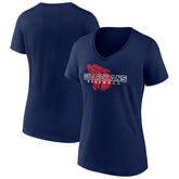 Cleveland Guardians Women's Stellar V-Neck T-Shirt Discount