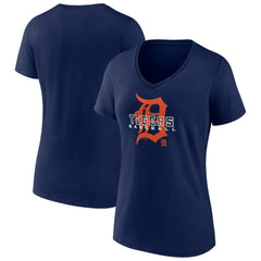 Detroit Tigers Women's Stellar V-Neck T-Shirt Near Me