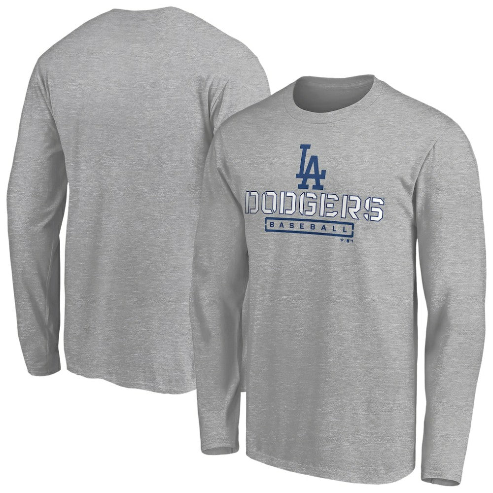Los Angeles Dodgers Evanston Stencil Long Sleeve T-Shirt Sale