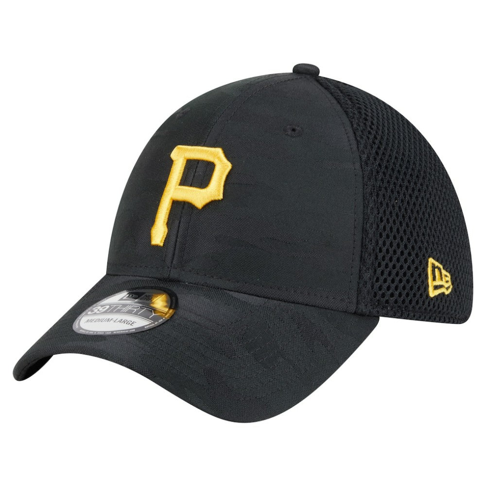 Pittsburgh Pirates New Era Subtle Camo 39THIRTY Flex Hat Outlet
