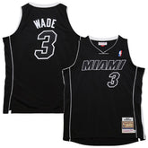 Mitchell & Ness Dwyane Wade Miami Heat 2011/12 Hardwood Classics Authentic Jersey Black