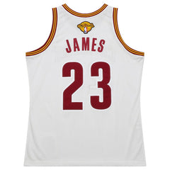 Mitchell & Ness LeBron James Cleveland Cavaliers 2015/16 Hardwood Classics Authentic Jersey White