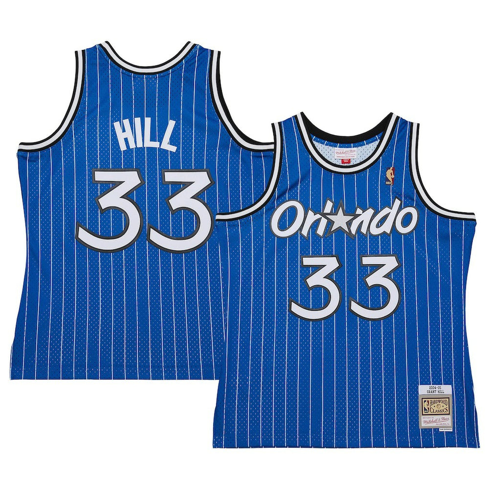Mitchell & Ness Grant Hill Orlando Magic 2004/05 Hardwood Classics Swingman Jersey Blue