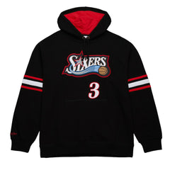 Mitchell & Ness Allen Iverson Philadelphia 76ers Name & Number Pullover Hoodie Black