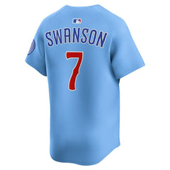 Dansby Swanson Chicago Cubs Nike 2nd Alternate Limited Player Jersey for sale