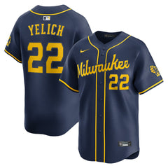 Christian Yelich Milwaukee Brewers Nike Alternate Limited Jersey for sale