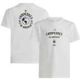 Adidas - Argentina National Team Youth 2024 Copa America Champions T-Shirt - White