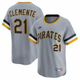 Roberto Clemente Pittsburgh Pirates Nike Throwback Cooperstown Collection Limited Jersey Sale