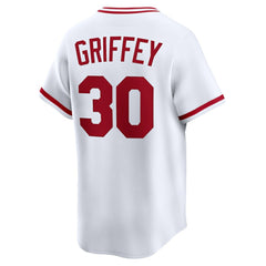 Ken Griffey Cincinnati Reds Nike Throwback Cooperstown Collection Limited Jersey Sale