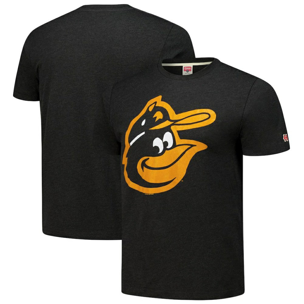 Baltimore Orioles Homage Cooperstown Collection Hand-Drawn Logo Tri-Blend T-Shirt Near Me