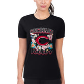 Cincinnati Reds G-III 4Her by Carl Banks Women's Super-Slim Fit Lightweight Flowers Graphic T-Shirt Online