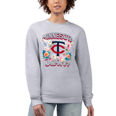 Minnesota Twins G-III 4Her by Carl Banks Women's Flowers Graphic Pullover Sweatshirt Near Me