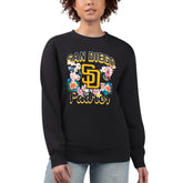 San Diego Padres G-III 4Her by Carl Banks Women's Flowers Graphic Pullover Sweatshirt for sale