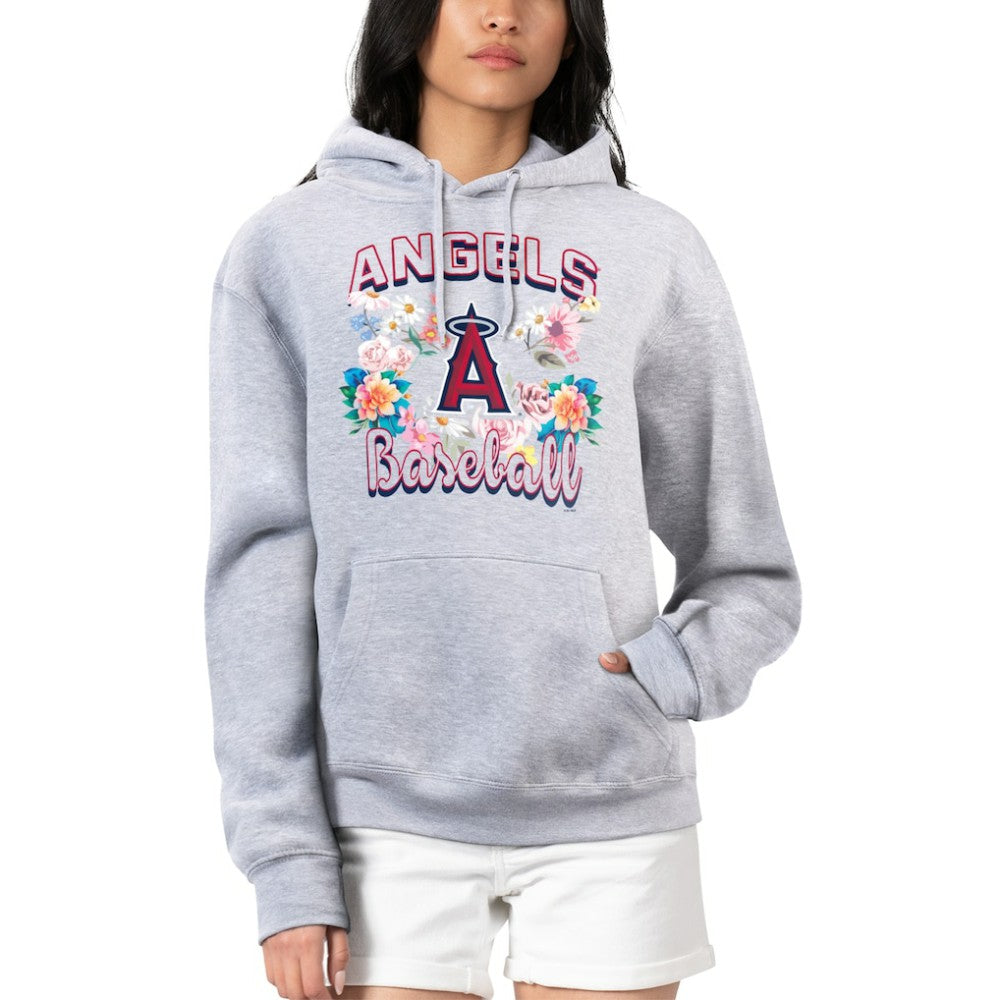 Los Angeles Angels G-III 4Her by Carl Banks Women's Flowers Graphic Pullover Hoodie Near Me