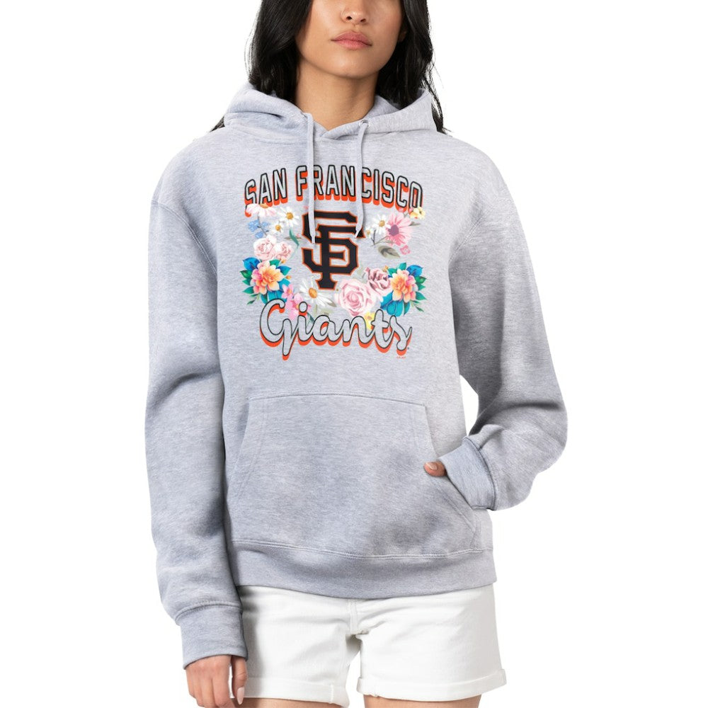 San Francisco Giants G-III 4Her by Carl Banks Women's Flowers Graphic Pullover Hoodie for sale