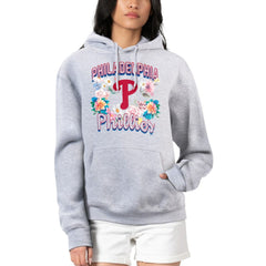 Philadelphia Phillies G-III 4Her by Carl Banks Women's Flowers Graphic Pullover Hoodie for sale