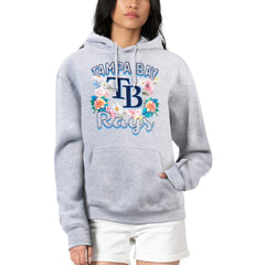 Tampa Bay Rays G-III 4Her by Carl Banks Women's Flowers Graphic Pullover Hoodie Online