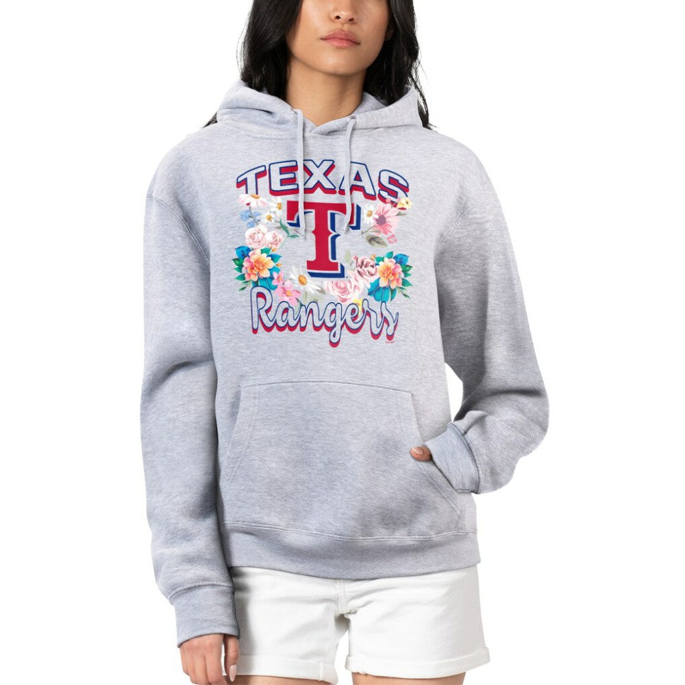 Texas Rangers G-III 4Her by Carl Banks Women's Flowers Graphic Pullover Hoodie for sale