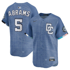 CJ Abrams Washington Nationals Nike 2025 City Connect Limited Jersey for sale