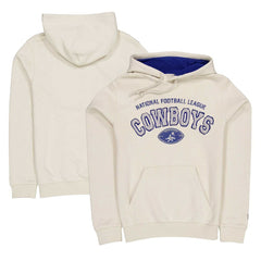 Dallas Cowboys New Era Historic Pullover Hoodie - Cream - NFL
