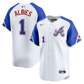 Ozzie Albies Atlanta Braves Nike City Connect Limited Jersey for sale