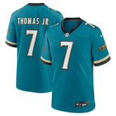 Brian Thomas Jr. Jacksonville Jaguars Alternate Game Jersey - Teal - Nike