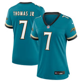 Brian Thomas Jr. Jacksonville Jaguars Women's Prowler Throwback Game Jersey - Teal - Nike