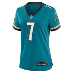 Brian Thomas Jr. Jacksonville Jaguars Women's Prowler Throwback Game Jersey - Teal - Nike