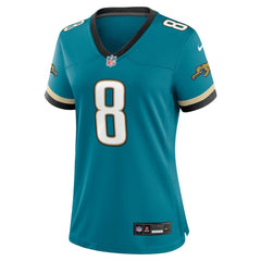 Mark Brunell Jacksonville Jaguars Women's Prowler Throwback Retired Player Game Jersey - Teal - Nike
