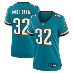Maurice Jones-Drew Jacksonville Jaguars Women's Prowler Throwback Retired Player Game Jersey - Teal - Nike