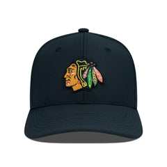 Chicago Blackhawks Levelwear Rise Flex Hat - Black | NHL discount