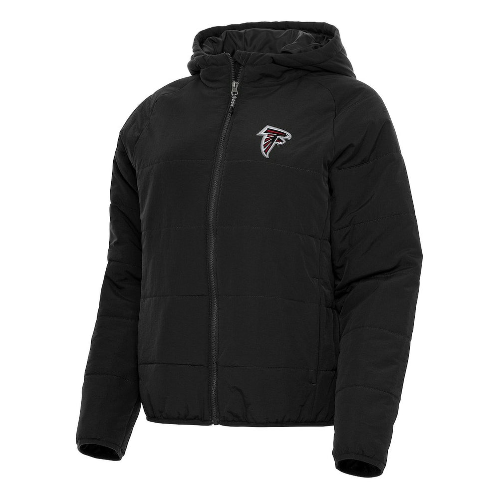 Atlanta Falcons Antigua Women's Universe Full-Zip Hoodie Jacket - Black - NFL
